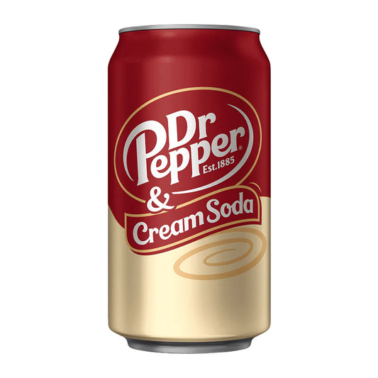 Dr Pepper & Cream Soda - 12fl.oz (355ml)