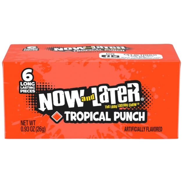 Now & Later Tropical Punch Chewy Candy 0.93oz/26g