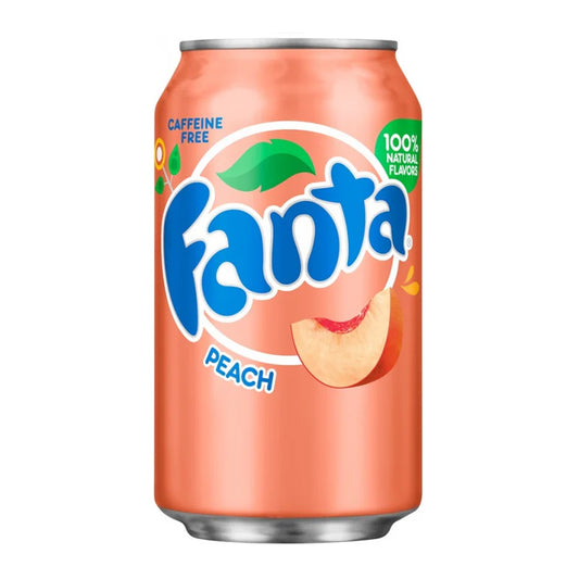 Fanta Peach 12fl.oz (355ml) - New