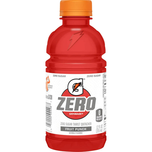 Gatorade Zero Fruit Punch 12 fl oz/355ml